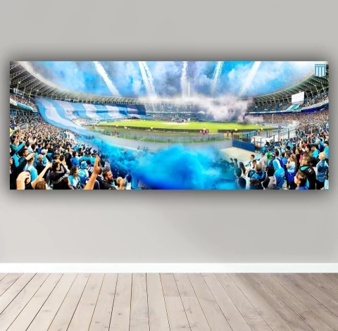 Cuadros Panorámicos Racing Club Campeón Trofeo de Campeones 2022