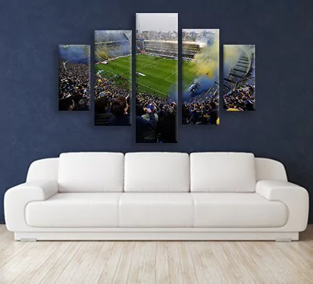 Cuadro Políptico Boca Juniors #72 - comprar online