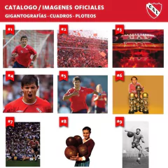 Cuadro Triptico Independiente