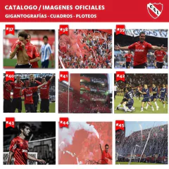 Cuadro Triptico Independiente - tienda online