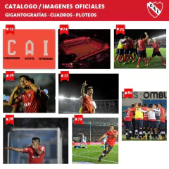 Cuadro Triptico Independiente en internet