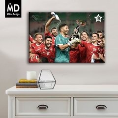 Cuadro Rectangular Independiente - Campeón Copa SURUGA BANK 2018 - comprar online