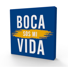 Cuadros Decorativos Boca Juniors - Mikiu Design