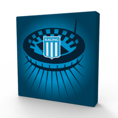 Cuadritos decorativos Racing Club (combo) en internet
