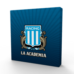Cuadritos decorativos Racing Club (combo)
