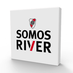 Cuadritos decorativos River 15 x15 cm - COMBO x 8 cuadritos en internet