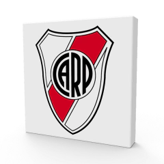 Cuadritos decorativos River 15 x15 cm - comprar online