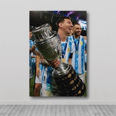 Cuadro Rectangular Messi Copa America 2021 #63