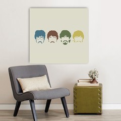 Cuadro "Silueta Beatle" - comprar online