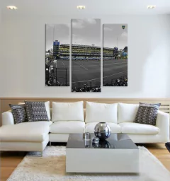 Cuadros Tripticos Irregulares Boca Juniors - tienda online