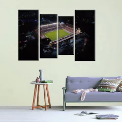 Cuadros Cuadripticos Irregulares Independiente - tienda online