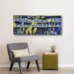 Imagen de Cuadros Panorámicos Boca Juniors