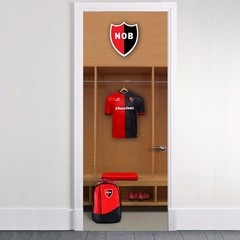 Vinilo decorativo de Puertas Newell´s Old Boys