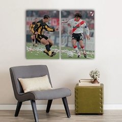 Cuadros Dípticos de River Plate - comprar online