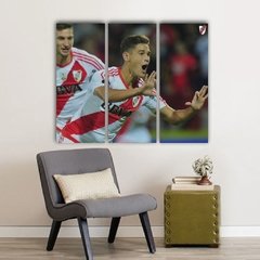 Imagen de Cuadro Triptico River Plate