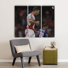 Cuadro Triptico River Plate en internet