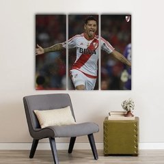 Imagen de Cuadro Triptico River Plate