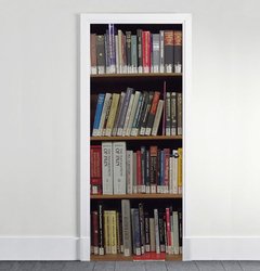 Ploteo de puerta Biblioteca - comprar online