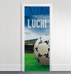 Ploteo de puerta Futbol 2 - comprar online