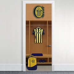 Vinilo decorativo de Puertas Rosario Central - comprar online