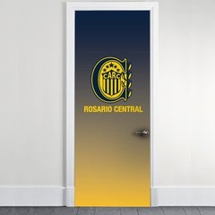 Vinilo decorativo de Puertas Rosario Central