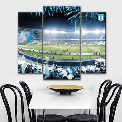 Cuadro Triptico Irregular Racing foto #65