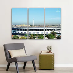 Cuadro triptico de Racing Club - comprar online