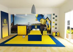 Vinilo decorativo de Puertas Rosario Central - Mikiu Design