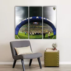 Cuadro Tríptico Boca Junior - tienda online