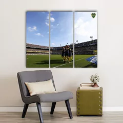 Cuadro Tríptico Boca Junior - comprar online