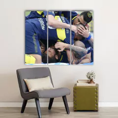 Cuadros Trípticos Boca Juniors - Mikiu Design