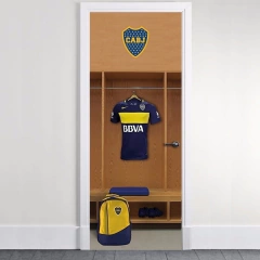 Vinilo decorativo de Puertas Boca Juniors - Mikiu Design