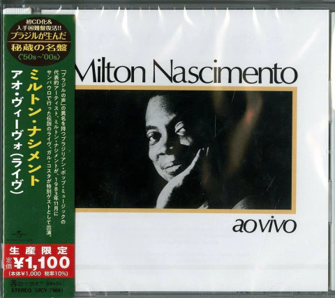 MILTON NASCIMENTO MILTON NASCIMENTO: AO VIVO Cd
