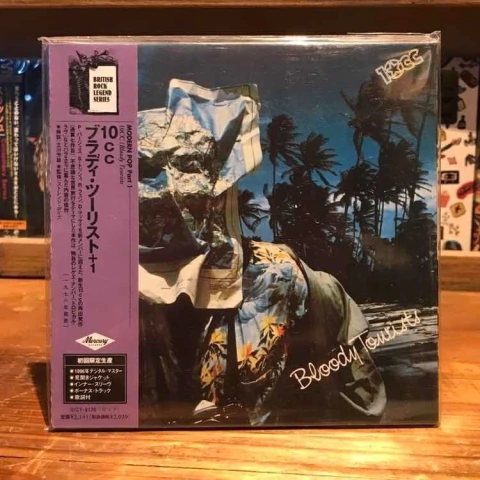 10CC BLOODY TOURISTS + 1 MINI LP SLEEVE Cd