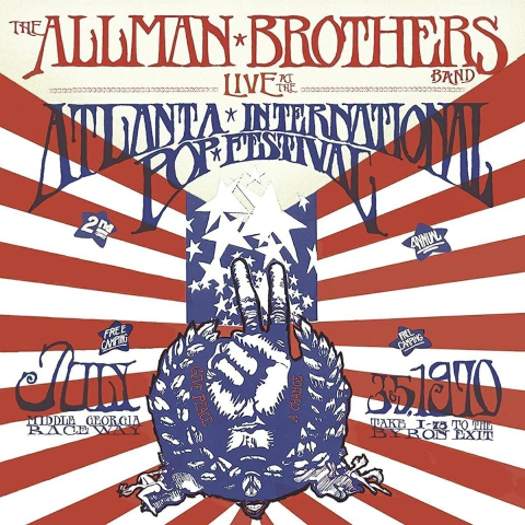 ALLMAN BROTHERS BAND LIVE AT THE ATLANTA INTERNATIONAL POP FESTIVAL Cd