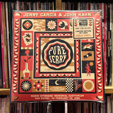 JERRY GARCIA PURE JERRY: MARIN VETERANS MEMORIAL AUDITORIUM Vinilo