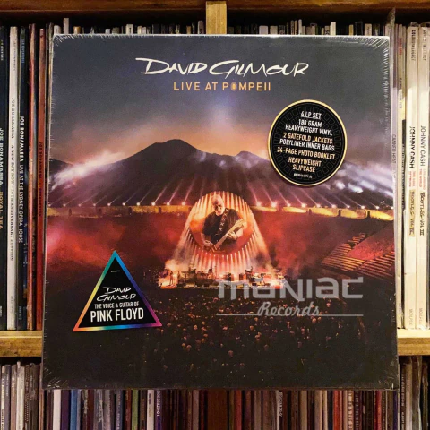 DAVID GILMOUR LIVE AT POMPEII Vinilo