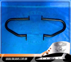 Mini Protetor de Motor Tubular Preto