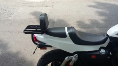 Encosto Traseiro Monobloco Preto - Dalavas