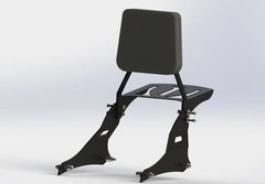 Encosto Traseiro Fixo Preto - comprar online