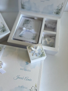 Caixa lembrança padrinhos - Finos Fricotes