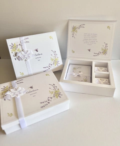 Caixa lembrança padrinhos