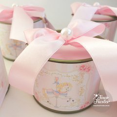 Tubolatas 7x5 personalizada - Carrossel Encantado (12 unidades) - Finos Fricotes