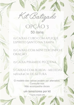 Kit Batizado - 50 itens