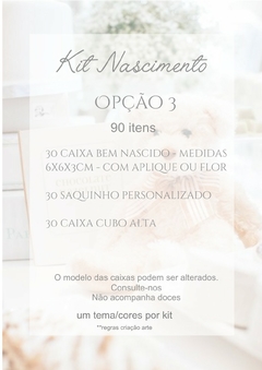 Kit Nascimento - 90 itens