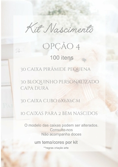 Kit Nascimento - 100 itens