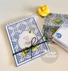 Bloquinho anotações capa semi rígida - Dia das Mães (12 unidades)