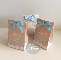 Saquinhos personalizados com laço (20 unidades) - comprar online