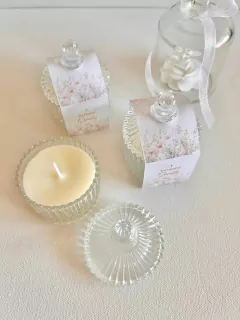 Potiche com vela perfumada personalizada na internet