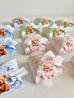 Caixa bem vivido om laço e aplique - comprar online